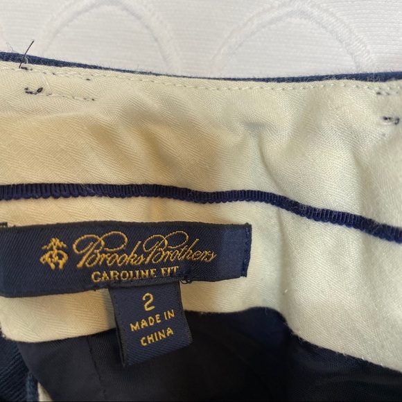 Brooks Brothers Caroline Fit Linen Pants size 2 - Picture 4 of 5